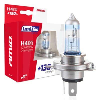 ALL IN POINT H4 12V 60/55W P43t LUMITEC LIMITED +130% UP TO 40m AMIO - 2 ΤΕΜ. - AIN-171622 LEFKELIS.GR