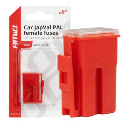 ALL IN POINT ΑΣΦΑΛΕΙΕΣ JapVal PAL ΘΗΛΥΚΕΣ 45A ΣΕ ΚΟΚΚΙΝΟ ΧΡΩΜΑ AMIO - 2 Τεμ. - AIN-181260 LEFKELIS.GR