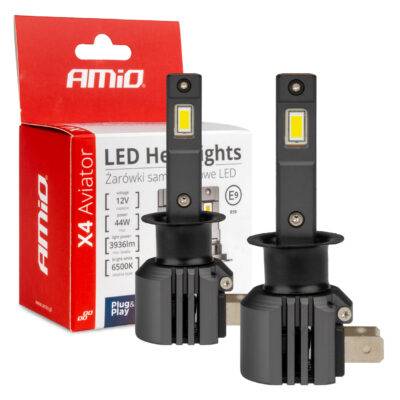 ALL IN POINT ΛΑΜΠΕΣ LED H1 12V 44W 6.500K 3.936lm CSP X4 SERIES AVIATOR PLUG & PLAY ΑΜΙΟ - 2 ΤΕΜ. - AIN-182248 LEFKELIS.GR