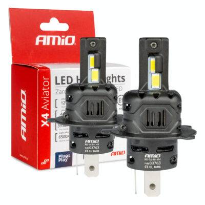 ALL IN POINT ΛΑΜΠΕΣ LED H4 12V 44W 6.500K 3.936lm CSP X4 SERIES AVIATOR PLUG & PLAY ΑΜΙΟ - 2 ΤΕΜ. - AIN-182245 LEFKELIS.GR