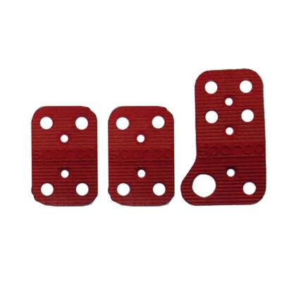 ALL IN POINT ΠΕΝΤΑΛ  ΑΛΟΥΜΙΝΙΟΥ ΚΟΚΚΙΝΟ ΣΕΤ SPARCO - 3 TEM - AIN-180701 LEFKELIS.GR