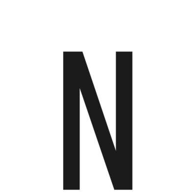 ALL IN POINT ΑΥΤΟΚΟΛΛΗΤΟ ΓΡΑΜΜΑ ΠΙΝΑΚΙΔΩΝ 60x30mm "N" - AIN-169348 LEFKELIS.GR