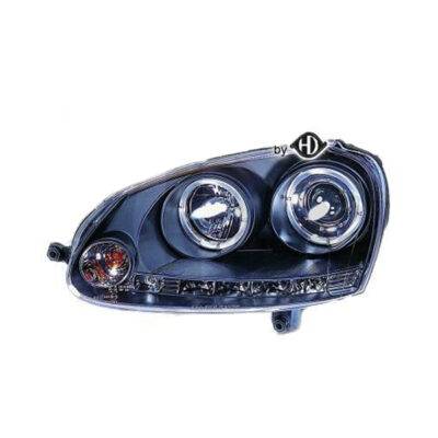 ALL IN POINT ΦΑΝΑΡΙΑ ΓΙΑ VW GOLF 5 10.03-09.08 / GOLF 5+6 VARIANT / JETTA 5 05-10  ANGELEYES BLACK (H1+H1) - AIN-144166 LEFKELIS.GR
