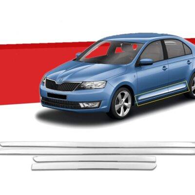 ALL IN POINT ΦΑΣΑ ΠΟΡΤΑΣ ΧΡΩΜΙΟΥ ΜΕΤΑΛΛΙΚΗ 4ΤΕΜ ΓΙΑ SKODA OCTAVIA 3 A7 4D/SW 2013+ - AIN-170009 LEFKELIS.GR