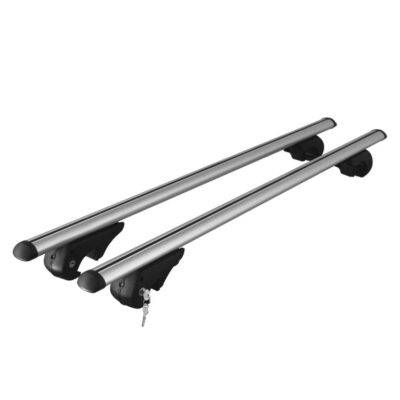 ALL IN POINT ΜΠΑΡΕΣ ΟΡΟΦΗΣ ΑΛΟΥΜΙΝΙΟΥ BRIO XL 135 cm ΣΕ ΑΣΗΜΙ ΧΡΩΜΑ ΓΙΑ ΟΡΟΦΗ ΜΕ RAISED RAILS MENABO - 2 ΤΕΜ. - AIN-140884 LEFKELIS.GR