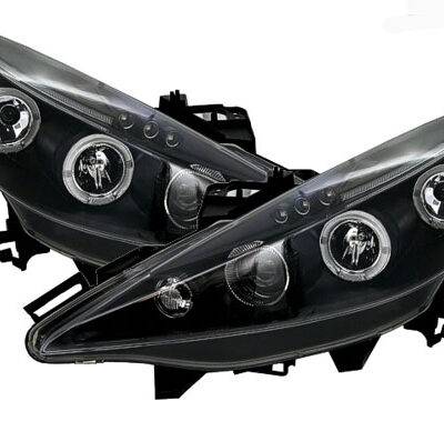 ALL IN POINT ΦΑΝΑΡΙΑ ΓΙΑ PEUGEOT 207 3D/5D 2006-2009 ANGEL EYES (ΜΑΥΡΑ) - 2 ΤΕΜ. - AIN-150165 LEFKELIS.GR