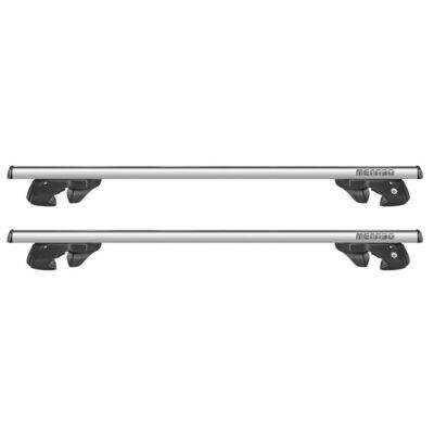 ALL IN POINT ΜΠΑΡΕΣ ΟΡΟΦΗΣ ΑΛΟΥΜΙΝΙΟΥ SHERMAN XL SILVER 135 cm ΣΕ ΑΣΗΜΙ ΧΡΩΜΑ ΓΙΑ ΟΡΟΦΗ ΜΕ RAISED RAILS MENABO - 2 ΤΕΜ. - AIN-147907 LEFKELIS.GR