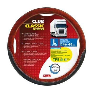 ALL IN POINT ΚΑΛΥΜΜΑ ΤΙΜΟΝΙΟΥ ΦΟΡΤΗΓΟΥ CLUB-CLASSIC (L) 46-48cm (ΜΑΥΡΟ/ΞΥΛΟ/ΟΙΚΟΛΟΓΙΚΟ/ΑΟΣΜΟ) - AIN-132190 LEFKELIS.GR