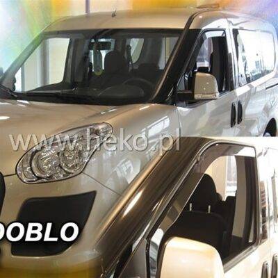 ALL IN POINT ΑΝΕΜΟΘΡΑΥΣΤΕΣ ΓΙΑ FIAT DOBLO 2010-2022 / OPEL COMBO D 2011-2018 ΖΕΥΓΑΡΙ ΑΠΟ ΕΥΚΑΜΠΤΟ ΦΙΜΕ ΠΛΑΣΤΙΚΟ HEKO - 2 ΤΕΜ. - AIN-149347 LEFKELIS.GR