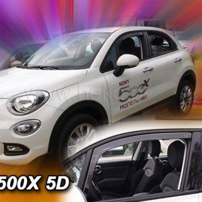 ALL IN POINT ΑΝΕΜΟΘΡΑΥΣΤΕΣ ΓΙΑ FIAT 500 X 5D 2015-2021 ΖΕΥΓΑΡΙ ΑΠΟ ΕΥΚΑΜΠΤΟ ΦΙΜΕ ΠΛΑΣΤΙΚΟ HEKO - 2 ΤΕΜ. - AIN-138176 LEFKELIS.GR