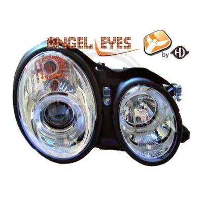 ALL IN POINT ΦΑΝΑΡΙΑ ΓΙΑ MERCEDES CLK W208 97-02 ANGELEYES CHROME - AIN-164395 LEFKELIS.GR