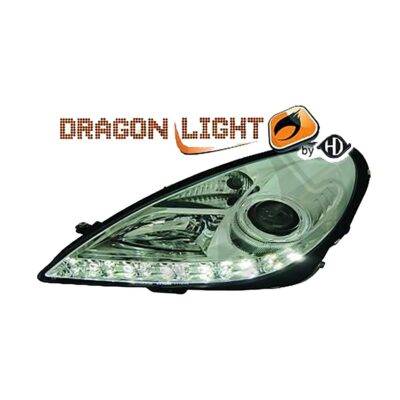 ALL IN POINT ΦΑΝΑΡΙΑ ΜΠΡΟΣΤΙΝΑ ΓΙΑ MERCEDES SLK R171 2004-2011 DRAGONLIGHT ΚΑΙ LED CHROME DIEDERICHS - 2 ΤΕΜ. - AIN-167139 LEFKELIS.GR