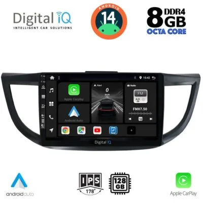 AIN-125510 - Digital iQ - DIGITAL IQ BXF 7198_CPAA (10inc) MULTIMEDIA TABLET for HONDA CRV mod. 2013-2017 - ALL IN POINT - LEFKELIS.GR