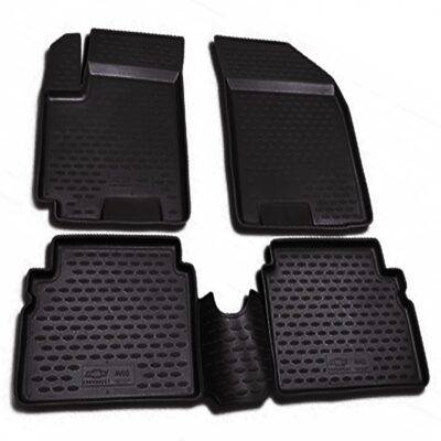 ALL IN POINT ΜΑΡΚΕ ΠΑΤΑΚΙΑ ΣΕ ΣΚΑΦΗ TPE ΛΑΣΤΙΧΟ ΓΙΑ CHEVROLET AVEO 5D 2012-2015  ΣΕ ΜΑΥΡΟ ΧΡΩΜΑ NOVLINE - 4 ΤΕΜ. - AIN-162804 LEFKELIS.GR