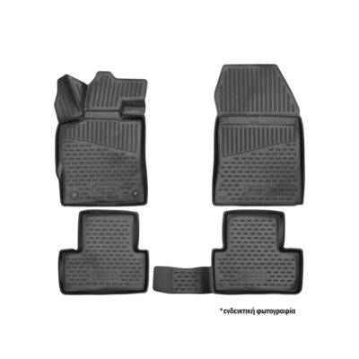 ALL IN POINT ΠΑΤΑΚΙΑ ΣΕ ΣΚΑΦΗ TPE ΛΑΣΤΙΧΟ ΓΙΑ TOYOTA AVALON (V) 2018+ 4WD ΣΕ ΜΑΥΡΟ ΧΡΩΜΑ NOVLINE - 4 ΤΕΜ. - AIN-184321 LEFKELIS.GR