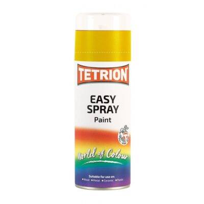 ALL IN POINT ΧΡΩΜΑ ΣΕ ΣΠΡΕΥ ΚΙΤΡΙΝΟ TETRION EASY SPRAY YELLOW ΠΟΛΛΑΠΛΩΝ ΧΡΗΣΕΩΝ 400ML - AIN-152101 LEFKELIS.GR