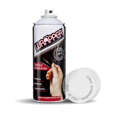 ALL IN POINT ΠΡΟΣΤΑΤΕΥΤΙΚΟ ΦΙΛΜ ΣΕ ΣΠΡΕΙ WRAPPER CLEAR GLOSS 400 ml (ΔΙΑΦΑΝΟ) - AIN-160171 LEFKELIS.GR