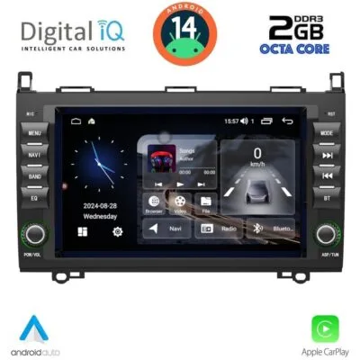 AIN-77517 - Digital iQ - DIGITAL IQ MSF 368_CPA (8” DECK) MULTIMEDIA SYSTEM for MERCEDES A – B – SPRINTER – VITO – VIANO mod. 2004-2020 - ALL IN POINT - LEFKELIS.GR