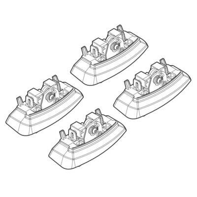 ALL IN POINT ΑΚΡΑ ΓΙΑ ΜΠΑΡΕΣ NORDRIVE ΓΙΑ OPEL ASTRA J 5D 01/10+ KIT - AIN-165100 LEFKELIS.GR