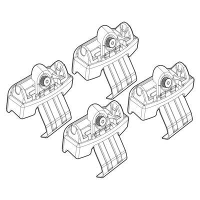 ALL IN POINT ΑΚΡΑ ΓΙΑ ΜΠΑΡΕΣ NORDRIVE ΓΙΑ TOYOTA VERSO-S 05/11+ KIT - AIN-165105 LEFKELIS.GR