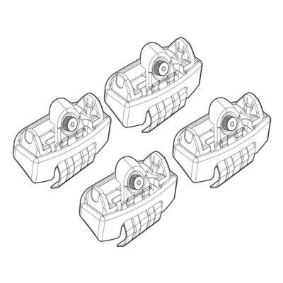 ALL IN POINT ΑΚΡΑ ΓΙΑ ΜΠΑΡΕΣ NORDRIVE ΓΙΑ FORD FIESTA 3D/5D 09/08-17 KIT - AIN-162678 LEFKELIS.GR