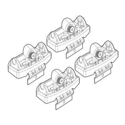 ALL IN POINT ΑΚΡΑ ΓΙΑ ΜΠΑΡΕΣ NORDRIVE ΓΙΑ NISSAN QASHQAI 03/07+ KIT - AIN-162650 LEFKELIS.GR