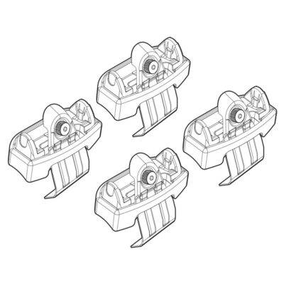 ALL IN POINT ΑΚΡΑ ΓΙΑ ΜΠΑΡΕΣ NORDRIVE ΓΙΑ MAZDA 3 5D 01/14+ KIT - AIN-165142 LEFKELIS.GR