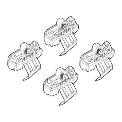 ALL IN POINT ΑΚΡΑ ΓΙΑ ΜΠΑΡΕΣ NORDRIVE ΓΙΑ VOLVO S60 4D 04/19+ KIT - AIN-165172 LEFKELIS.GR