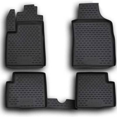 ALL IN POINT ΜΑΡΚΕ ΠΑΤΑΚΙΑ ΣΕ ΣΚΑΦΗ TPE ΛΑΣΤΙΧΟ ΓΙΑ FIAT 500 2007-2015  ΣΕ ΜΑΥΡΟ ΧΡΩΜΑ NOVLINE - 4 ΤΕΜ. - AIN-170057 LEFKELIS.GR