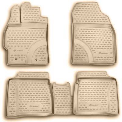 ALL IN POINT ΜΑΡΚΕ ΠΑΤΑΚΙΑ ΣΕ ΣΚΑΦΗ TPE ΛΑΣΤΙΧΟ ΓΙΑ TOYOTA PRIUS 10/2009-2015  ΣΕ ΜΠΕΖ ΧΡΩΜΑ NOVLINE - 4 ΤΕΜ. - AIN-160691 LEFKELIS.GR