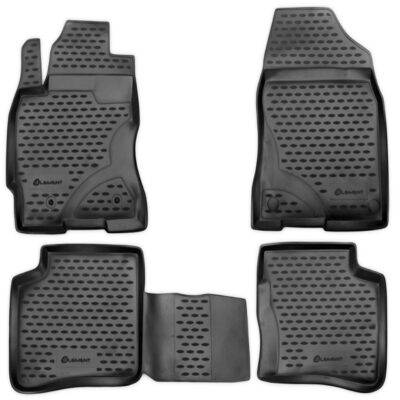 ALL IN POINT ΜΑΡΚΕ ΠΑΤΑΚΙΑ ΣΕ ΣΚΑΦΗ TPE ΛΑΣΤΙΧΟ ΓΙΑ TOYOTA PRIUS 2003-2009  ΣΕ ΑΝΘΡΑΚΙ ΣΚΟΥΡΟ ΓΚΡΙ ΧΡΩΜΑ NOVLINE - 4 ΤΕΜ. - AIN-142061 LEFKELIS.GR