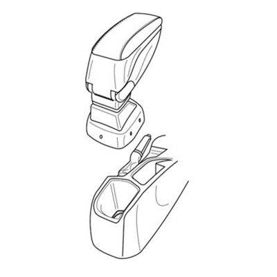 ALL IN POINT Βάση αντάπτορας τεμπέλη για FORD FOCUS C-MAX 04/07> -  Lampa - 1 τεμ. - AIN-47041 LEFKELIS.GR