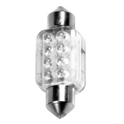 ALL IN POINT ΛΑΜΠΑΚΙ ΠΛΑΦΟΝΙΕΡΑΣ 8 LED 13x35mm ΛΕΥΚΟ - AIN-6268 LEFKELIS.GR