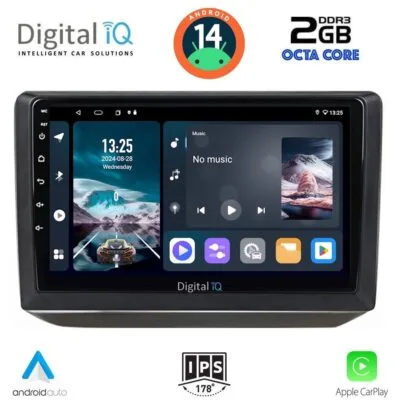 AIN-112707 - Digital iQ - DIGITAL IQ RTG 4581_CPA (10inc) MULTIMEDIA TABLET for SKODA FABIA mod. 2008-2014 - ALL IN POINT - LEFKELIS.GR