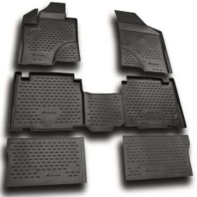 ALL IN POINT ΜΑΡΚΕ ΠΑΤΑΚΙΑ ΣΕ ΣΚΑΦΗ TPE ΛΑΣΤΙΧΟ ΓΙΑ HYUNDAI ix-55 2008-2015  ΣΕ ΑΝΘΡΑΚΙ ΣΚΟΥΡΟ ΓΚΡΙ ΧΡΩΜΑ NOVLINE - 6 ΤΕΜ. - AIN-142009 LEFKELIS.GR