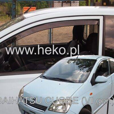 ALL IN POINT ΑΝΕΜΟΘΡΑΥΣΤΕΣ ΓΙΑ DAIHATSU CUORE 6 3D L251 2003-2007 ΖΕΥΓΑΡΙ ΑΠΟ ΕΥΚΑΜΠΤΟ ΦΙΜΕ ΠΛΑΣΤΙΚΟ HEKO - 2 ΤΕΜ. - AIN-150105 LEFKELIS.GR
