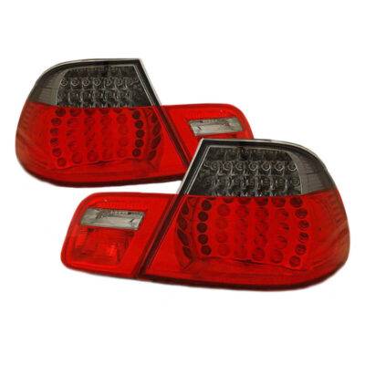 All in Point Πισινά Φανάρια Set Για Bmw 3 E46 Coupe 99-03 Led Red/Smoke Eagle Eyes 0004119