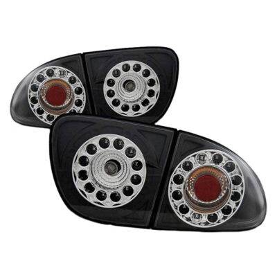 All in Point Πισινά Φανάρια Set Για Seat Leon 1M 99-05 Led Μαύρα LH Group 0010678