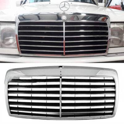 All in Point Μάσκα Για Mercedes-Benz E-Class W124 85-93 Avantgarde Χρώμιο/Μαύρο 1 Τεμάχιο 0013897