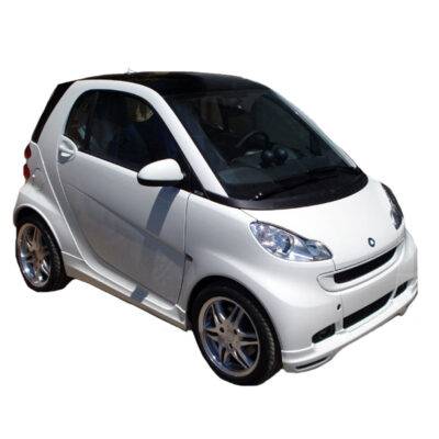 All in Point Πλαινά Μασπιέ Για Smart Fortwo 451 07-14 Brabus Look Από Abs Πλαστικό 2 Τεμάχια 0014156