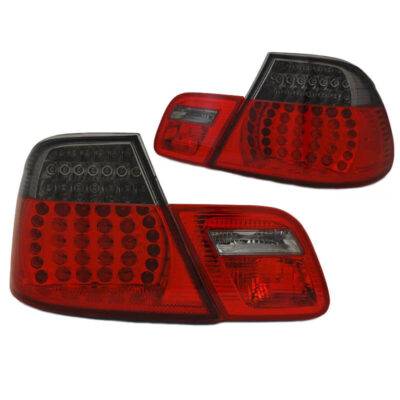 All in Point Πισινά Φανάρια Set Για  Bmw 3 E46 Coupe Facelift 03-06 Led Κόκκινο/Φιμέ Eagle Eyes 0015275