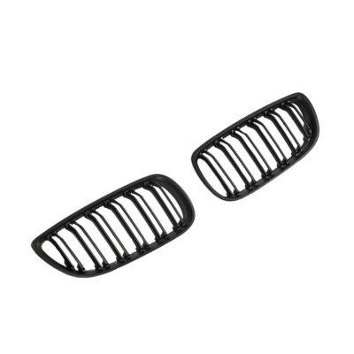 All in Point Καρδιές Μάσκας Για Bmw 3 E92 /E93 06-11 M4 Look Με Διπλή Γρίλια Μαύρο Ματ 2 Τεμάχια 0015998