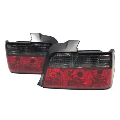 All in Point Πισινά Φανάρια Set Για Bmw 3 E36 Sedan 90-99 Κόκκινο/Φιμέ Carner 0018474