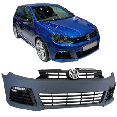 All in Point Μπροστινός Προφυλακτήρας Για VW Golf VI (6) 08-11 R20 Look Με DRL 0018520