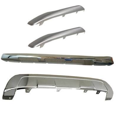 All in Point Skid Plates Προφυλακτήρων Body kit X-Line Για BMW X1 F48 15-19 Χρώμιο Set 4 Τεμάχια 0018840