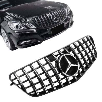 All in Point Μάσκα Για Mercedes-Benz E-Class W212 09-13 GT Amg Panamericana Look Μαύρο/Χρώμιο 1 Τεμάχιο 0019841