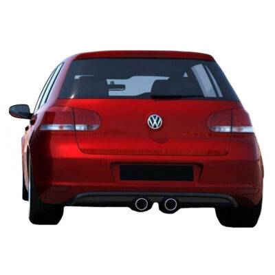 All in Point Diffuser Πίσω Προφυλακτήρα Για VW Golf VI (6) 08-12 R32 Look Golf 5 Μαύρο Ματ Maxton Design Από Abs Πλαστικό 1 Τεμάχιο 0024730
