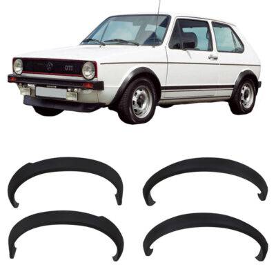 All in Point Πλαϊνά Φτερά Τροχών Για VW Golf Ι (1) 74-83 Σετ 4 Τεμάχια 0026063