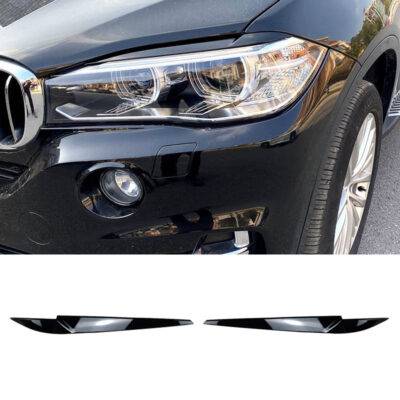 All in Point Φρυδάκια Μπροστινών Φαναριών Για Bmw  X5 F15 & X6 F16 2013-2018 Βαμμένα Μάυρο Γυαλιστερό Χρώμα 2 Τεμάχια 0029452
