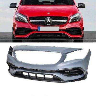 All in Point Μπροστινός Προφυλακτήρας Για Mercedes-Benz A-Class W176 12-18 Amg A45 Facelift Look 0030874